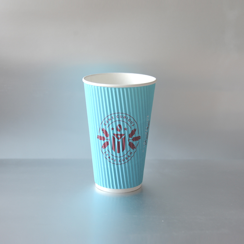 Ripple wall paper cups