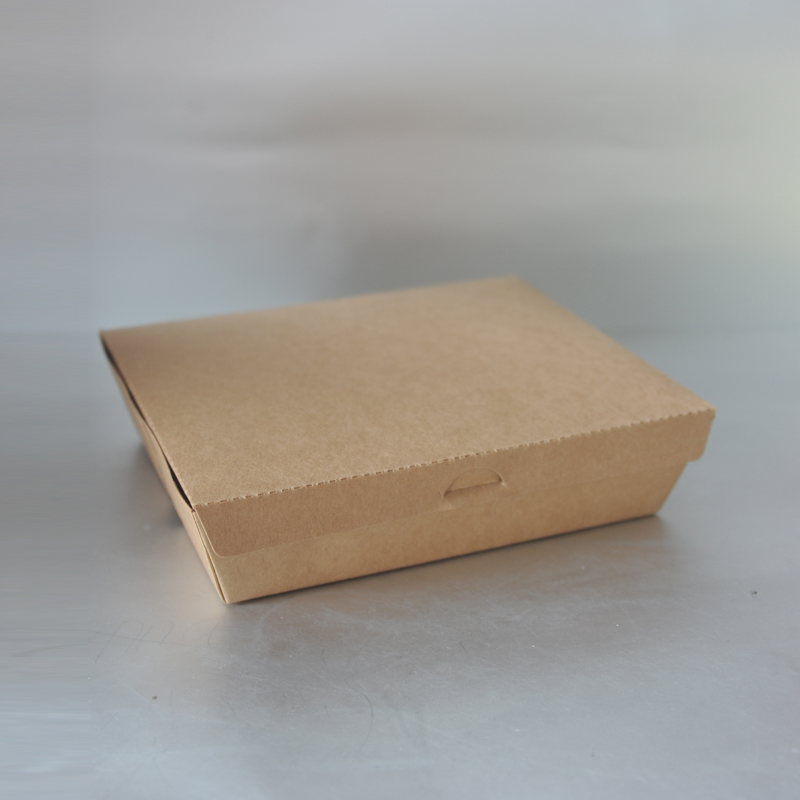 compartment food box kraft  paper